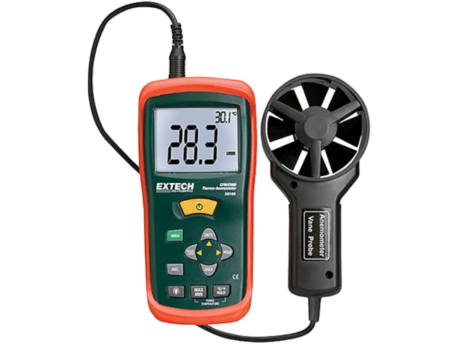 Extech AN100/AN200 CFM Thermo-Anemometer