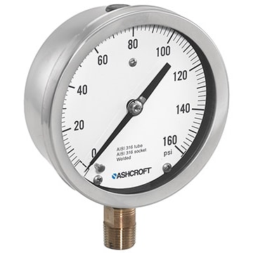 Ashcroft 1009 Analog Pressure Gauges