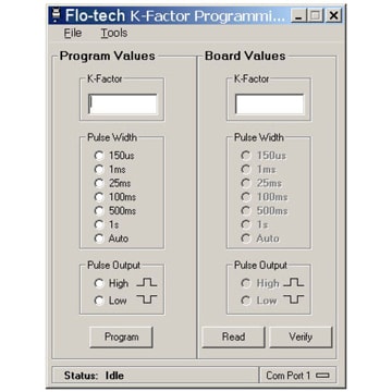 Flo-tech F5141 Programming Software Kit