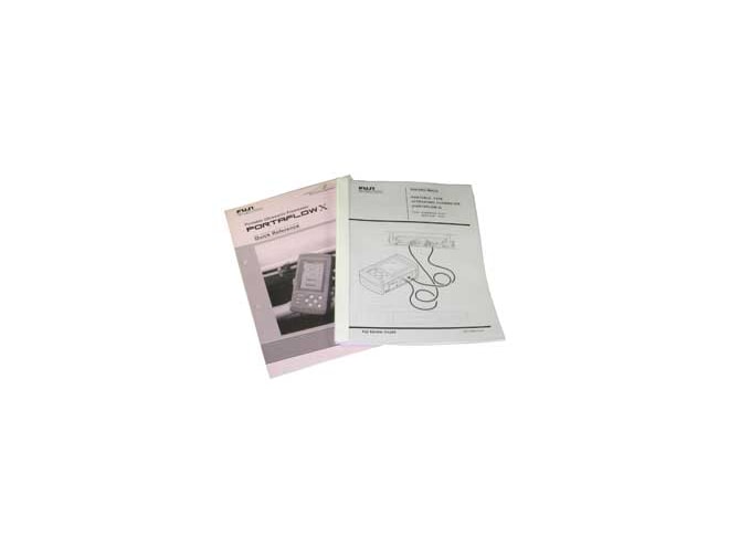 Fuji Electric Instruction Manual for Portaflow