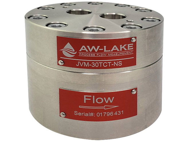 AW-Lake JV-TC Positive Displacement Gear Flow Meter