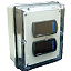 Flowline LM93-1001 Two Indicator, Windowed, 1/8 DIN, Polycarbonate NEMA Box