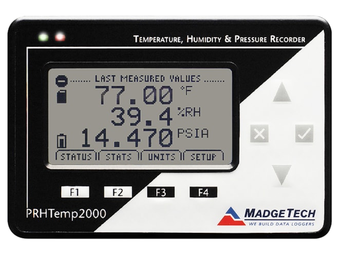 MadgeTech PRHTemp2000 Pressure, RH & Temp Data Logger