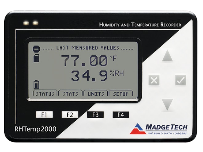 MadgeTech RHTemp2000 Humidity & Temperature Data Logger 