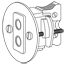 Watlow SKP Single Panel Mount Hardware
