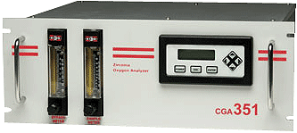 GE Panametrics CGA 351 Oxygen Analyzer