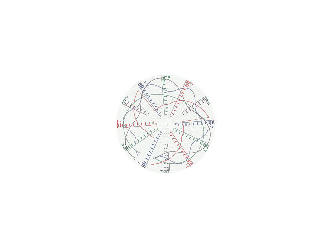 Partlow 00215204 Circular Chart