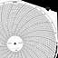 Honeywell 1400  Ink Writing Circular Chart