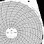 Honeywell 2215E  Ink Writing Circular Chart