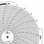Foxboro 818098  Ink Writing Circular Chart