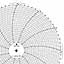 ABB Kent-Taylor 500P1267-243  Ink Writing Circular Chart
