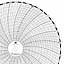 ABB Kent-Taylor 500P1267-48  Ink Writing Circular Chart