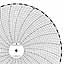 ABB Kent-Taylor 500P1267-57  Ink Writing Circular Chart