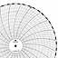 ABB Kent-Taylor 500P1267-68  Ink Writing Circular Chart