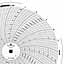 Foxboro 818408  Ink Writing Circular Chart