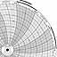 Honeywell 680015-490  Ink Writing Circular Chart