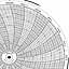 Honeywell 680015-578  Ink Writing Circular Chart