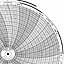 Honeywell 680015-598  Ink Writing Circular Chart