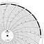 Foxboro 818578  Ink Writing Circular Chart