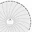 ABB Kent-Taylor 500P1225-107  Ink Writing Circular Chart