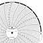 ABB Kent-Taylor OP103112  Ink Writing Circular Chart