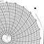 Honeywell 12504  Ink Writing Circular Chart