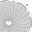 Honeywell 12582  Ink Writing Circular Chart