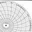 Honeywell 12597  Ink Writing Circular Chart
