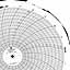Foxboro 828714  Ink Writing Circular Chart
