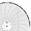 ABB Kent-Taylor OP224  Ink Writing Circular Chart