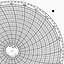 Honeywell 12921  Ink Writing Circular Chart