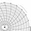 Honeywell 14828  Ink Writing Circular Chart