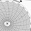 Honeywell 15755  Ink Writing Circular Chart