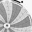 Honeywell 16044  Ink Writing Circular Chart