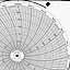 Honeywell 16482  Ink Writing Circular Chart