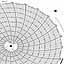 Honeywell 680016-046  Ink Writing Circular Chart