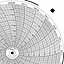 Honeywell 680016-278  Ink Writing Circular Chart