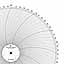 Foxboro 89754  Ink Writing Circular Chart