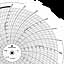 Foxboro 898068  Ink Writing Circular Chart