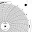 Foxboro 898413-C  Ink Writing Circular Chart