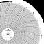 Foxboro 898439-C  Ink Writing Circular Chart