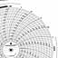 Foxboro 898445-B  Ink Writing Circular Chart