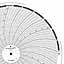 Foxboro 898447  Ink Writing Circular Chart