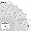 Foxboro 898447-C  Ink Writing Circular Chart