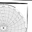 Honeywell 680015-987  Ink Writing Circular Chart