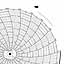 Honeywell 680016-857  Ink Writing Circular Chart