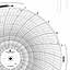 Foxboro 808784-L  Ink Writing Circular Chart