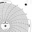 Foxboro 898536  Ink Writing Circular Chart