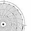 Honeywell 659965-025  Ink Writing Circular Chart