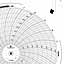 Foxboro 89886  Ink Writing Circular Chart